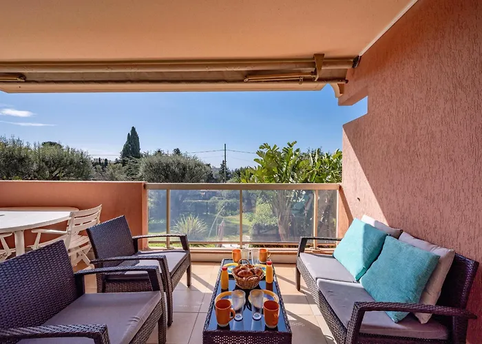 La Badine Airco Pool For 4 By Sunset Antibes